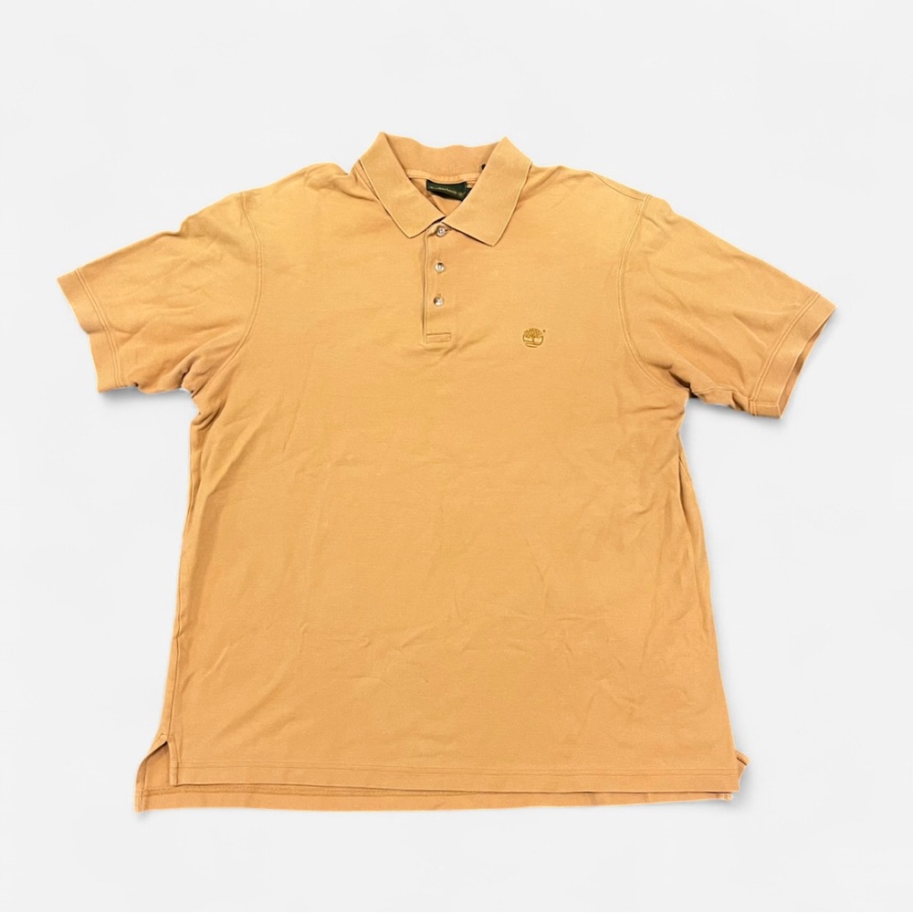 Timberland Men’s Yellow Polo Preppy Shirt B3